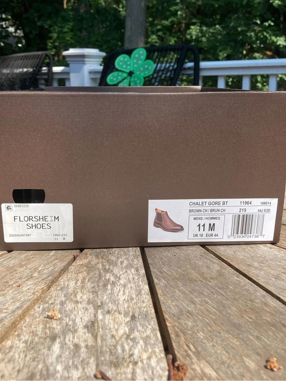 Florsheim Brown Leather Chukka Chelsea Boots